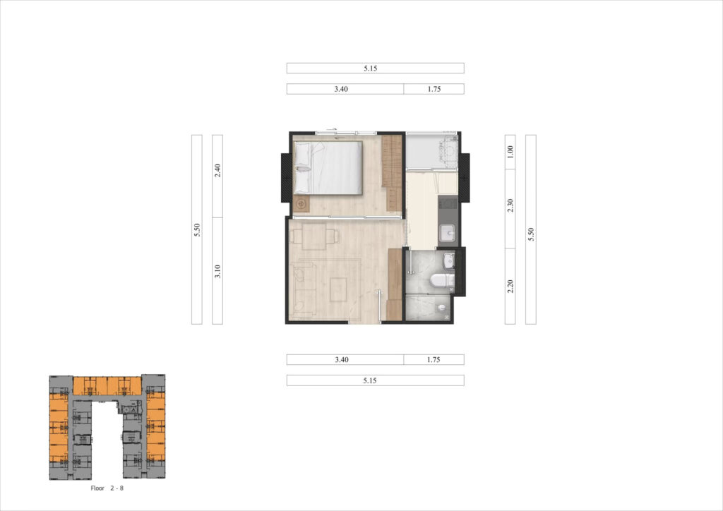 Ram40-Room-Type-1Bedroom-27SQM-Outer-Floor2-8-LB