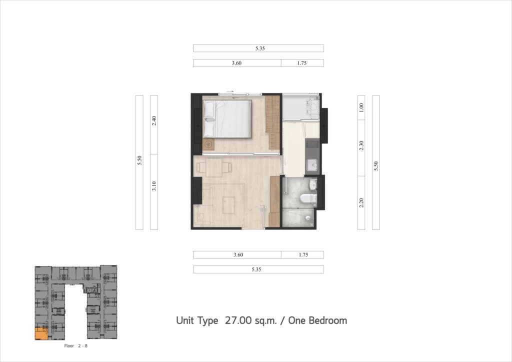 Ram40-Room-Type-1Bedroom-27SQM-Outer-Front-North-LB
